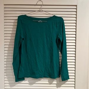 JCREW, Artist Tee, green, Medium, women